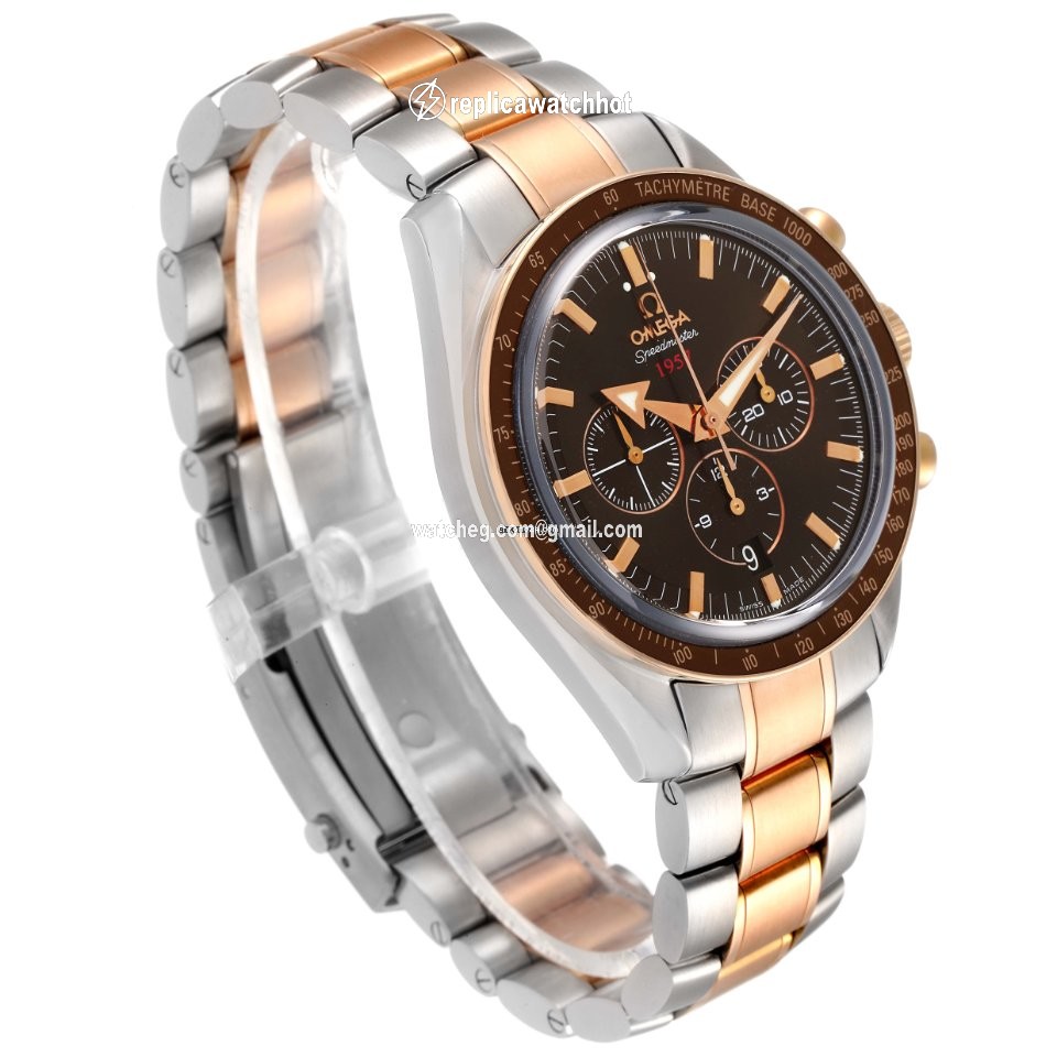 Omega Speedmaster Broad Arrow Mens watch Unisex Automatic Gold Steel 321.90.42.50.13.001 3