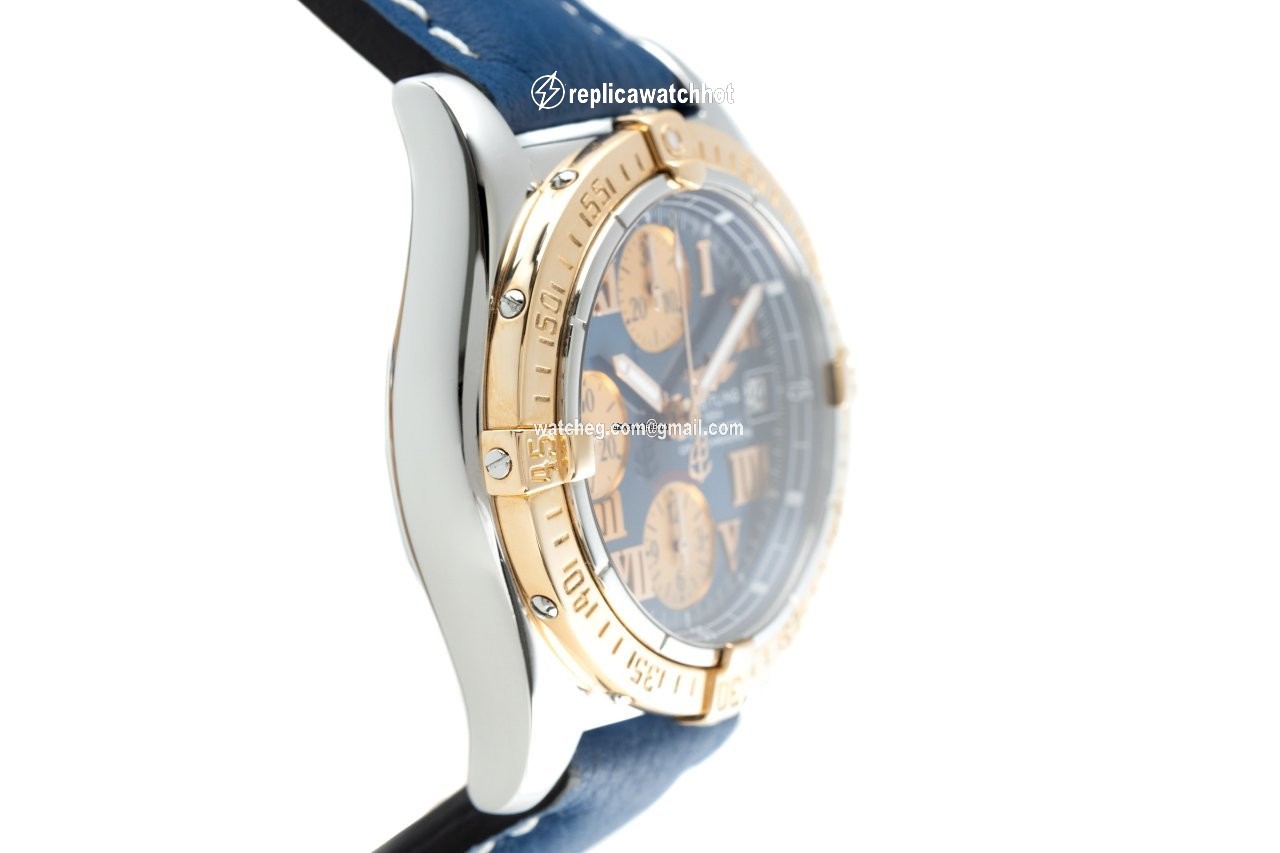 Breitling Chrono Cockpit Mens watch Unisex Automatic Gold Steel C13358 3