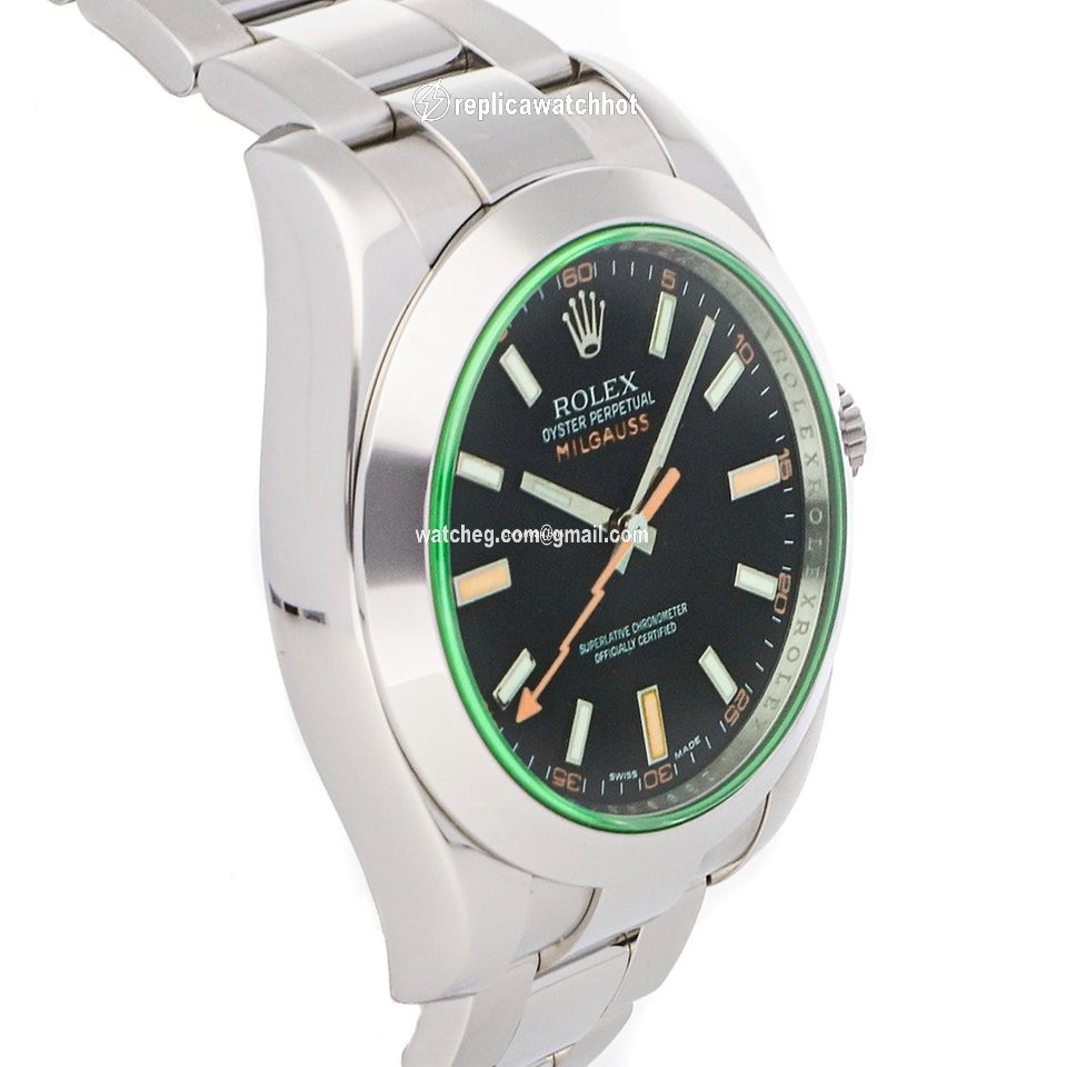 Rolex Milgauss Mens watch Unisex Steel Automatic 116400GV-0001 3