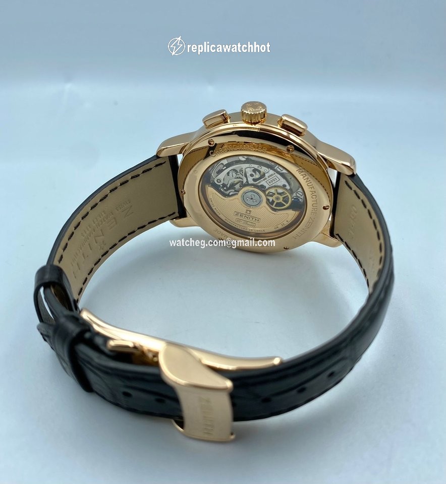 Zenith El Primero Mens watch Unisex Automatic Rose gold 18.1240.4001 01 3