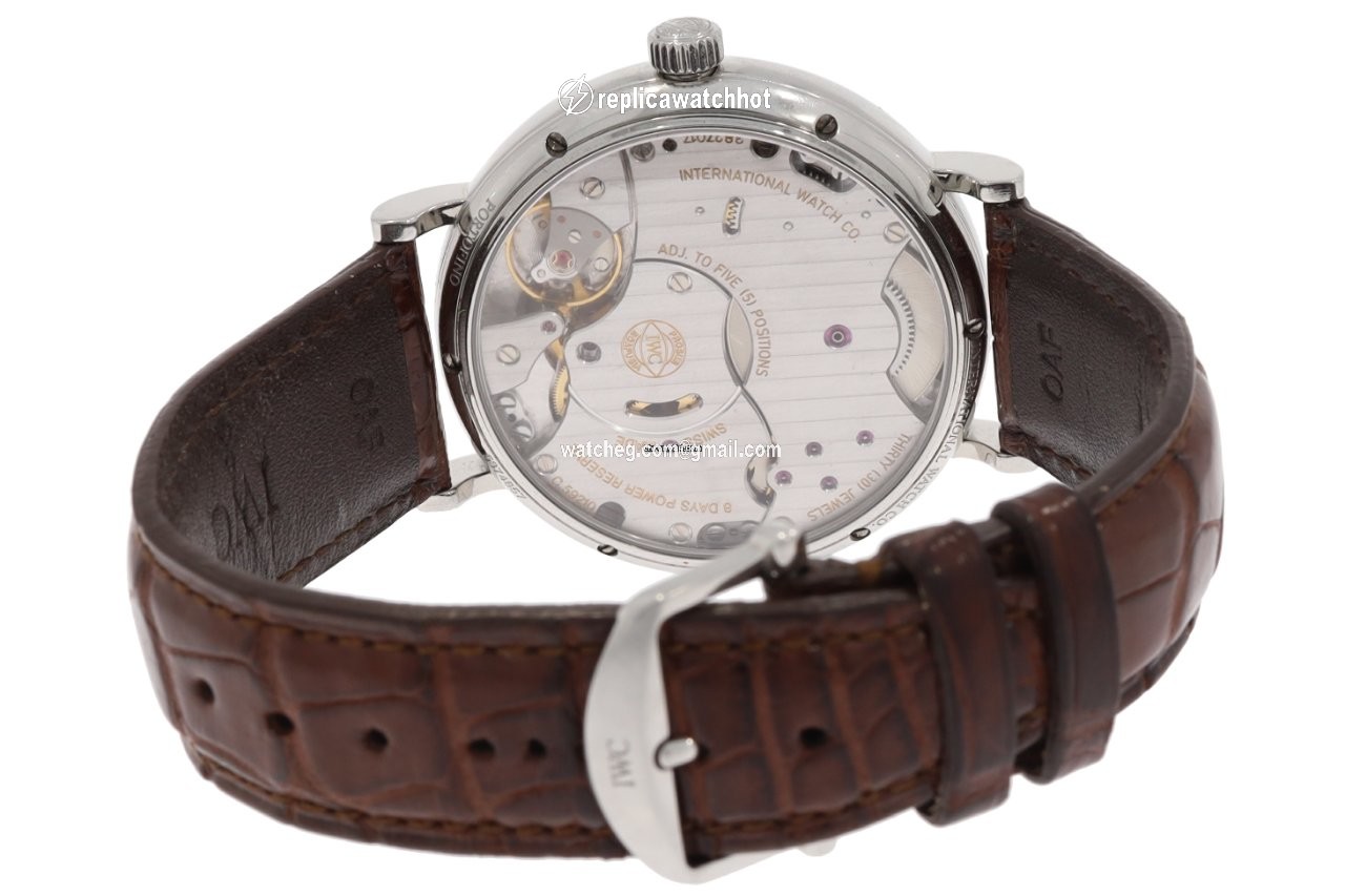 IWC Portofino Hand-Wound Mens watch Unisex Manual winding Steel IW510106 3