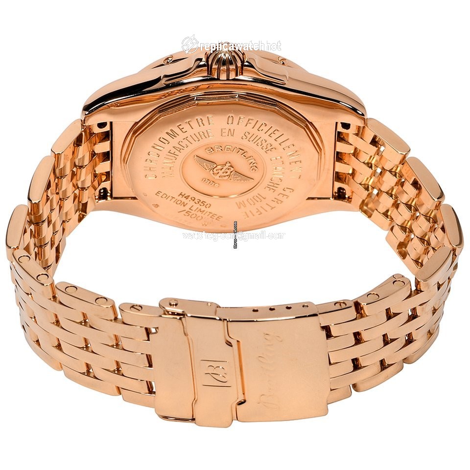 Breitling Cockpit Mens watch Unisex Automatic Rose gold H49350 3