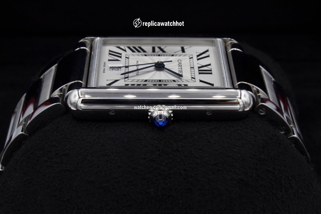 Cartier Tank Mens watch Unisex Automatic Steel WSTA0053 3