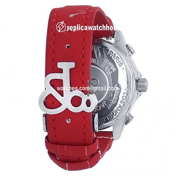 Jacob & Co. Five Time Zone Mens watch Unisex Quartz Steel JC47SR 3