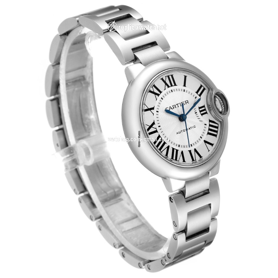 Cartier Ballon Bleu 33mm Womens watch Automatic Steel W6920071 3