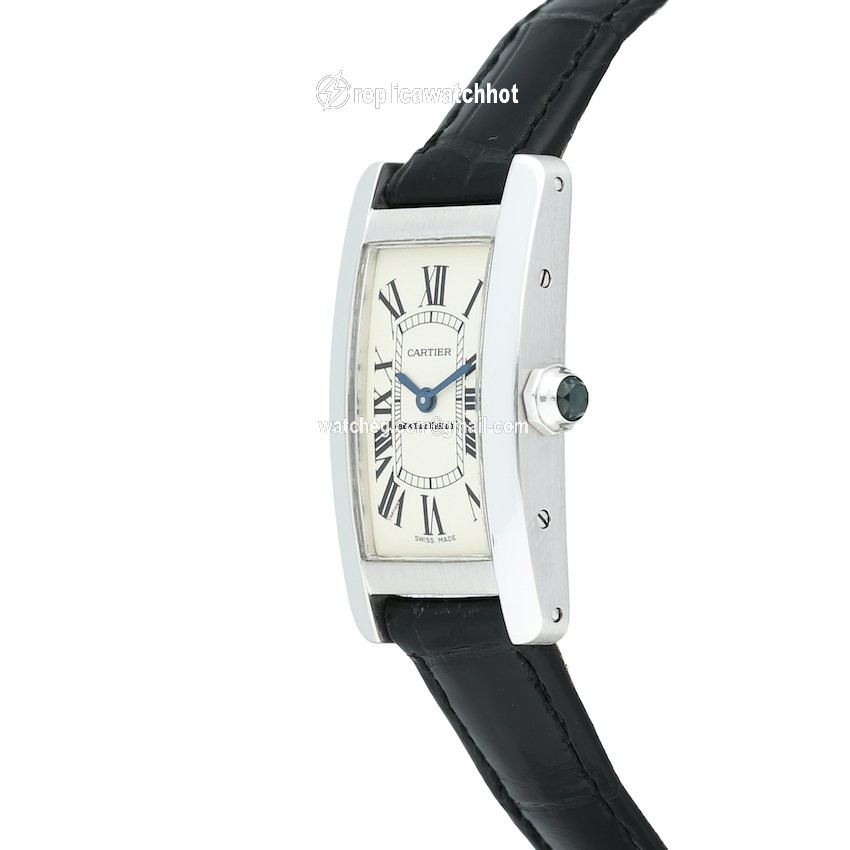 Cartier Tank Americaine Quartz White gold W2601956 3