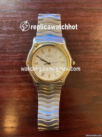 Ebel Sportwave Mens watch Unisex Quartz Gold Steel 1187141 3