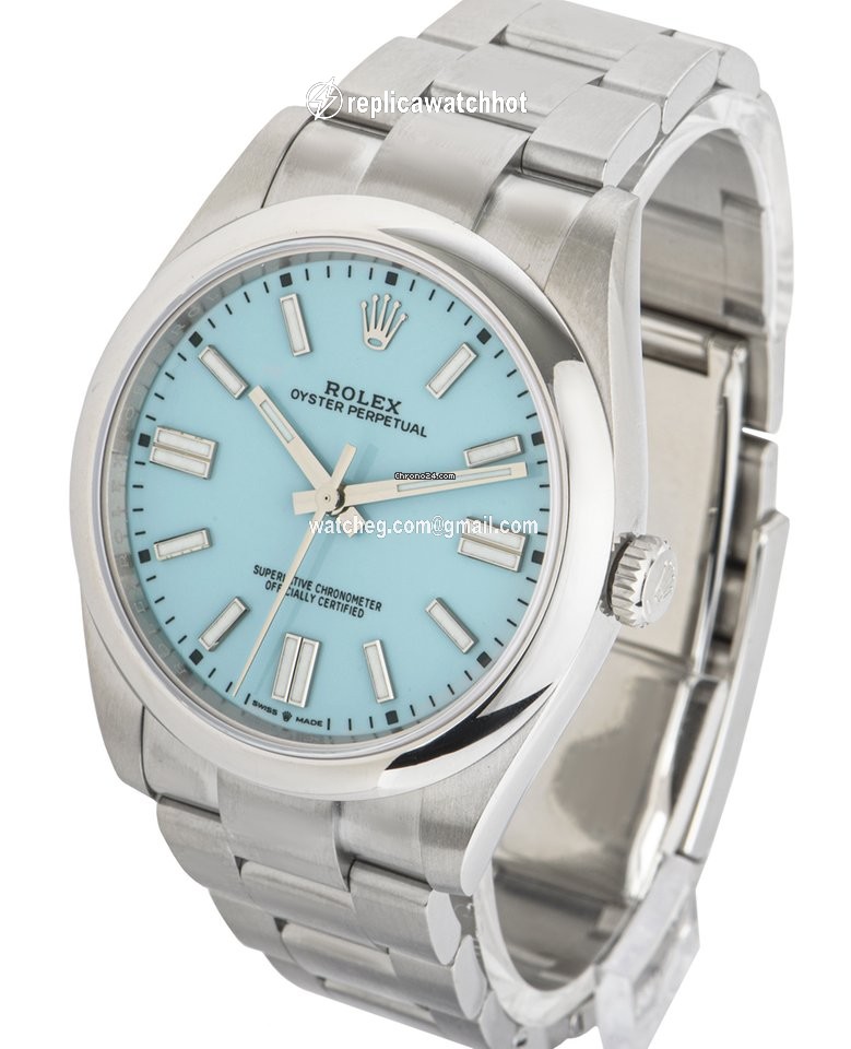 Rolex Oyster Perpetual 41 Mens watch Unisex Steel Automatic 124300 3