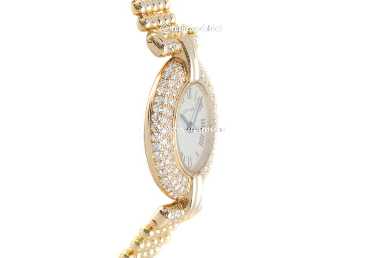 Cartier Womens watch Quartz Yellow gold 8109 3
