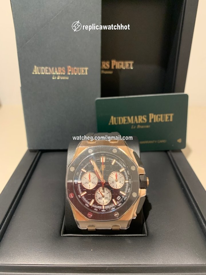 Audemars Piguet Royal Oak Offshore Chronograph Mens watch Unisex Automatic Rose gold 26420RO.OO.A002CA.01 3