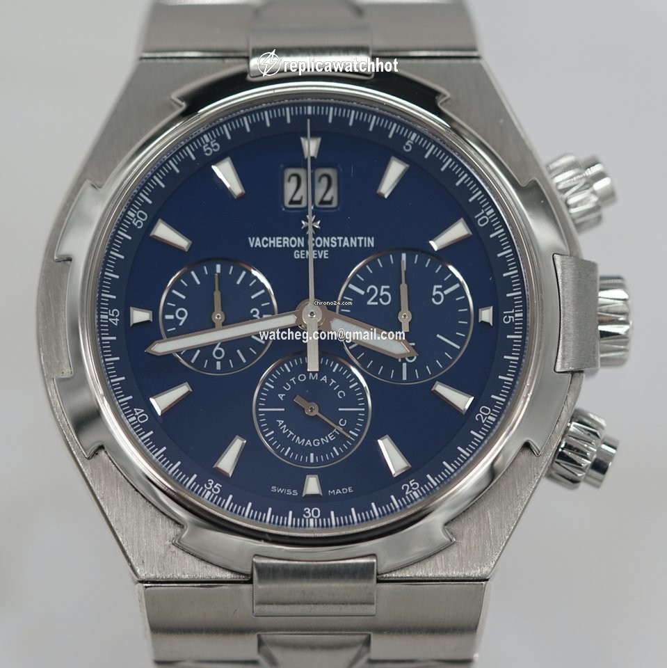 Vacheron Constantin Overseas Chronograph Mens watch Unisex Automatic Steel 49150 b01a-9745 3