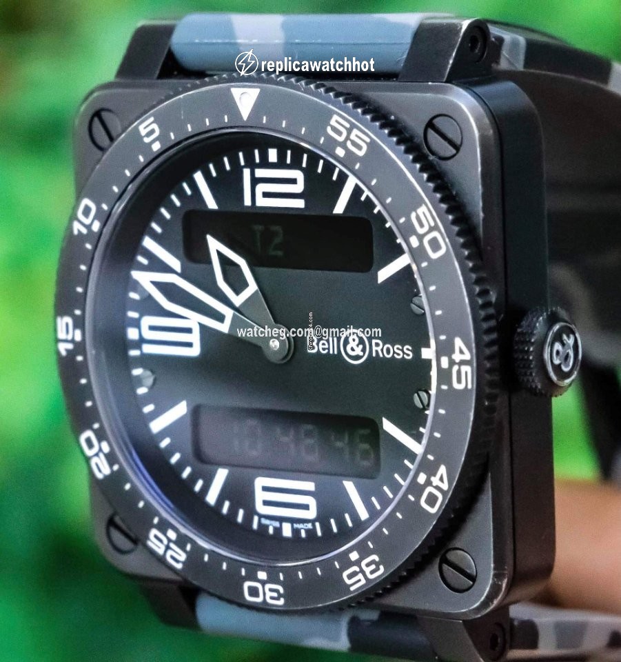 Bell & Ross BR 03 Mens watch Unisex Quartz Steel BR0392-AVIA-CA 3