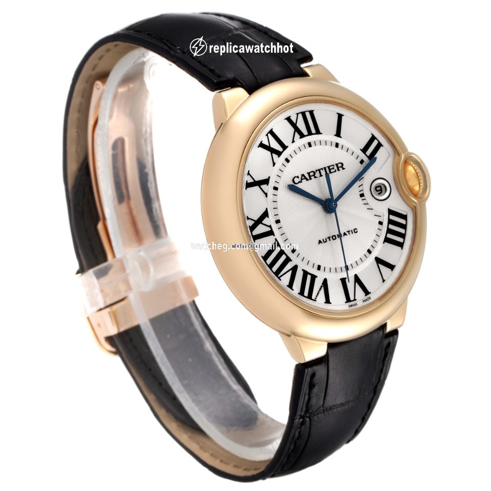 Cartier Ballon Bleu 42mm Mens watch Unisex Automatic Yellow gold W6900551 3