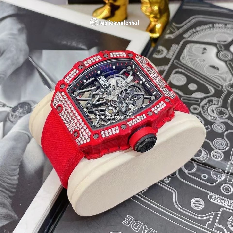 Richard Mille RM 035 Mens watch Unisex Automatic Carbon RM035-02 3