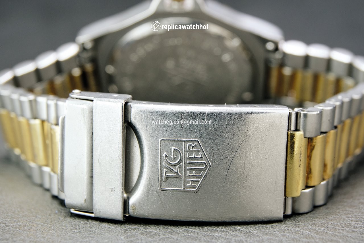 TAG Heuer Mens watch Unisex Quartz Gold Steel Tag Heuer 3000 Professional 200m - 934.213 | 1980s 3