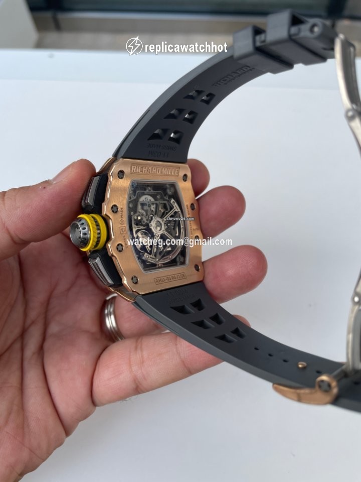 Richard Mille RM 011 Mens watch Unisex Automatic Mon-00636 3