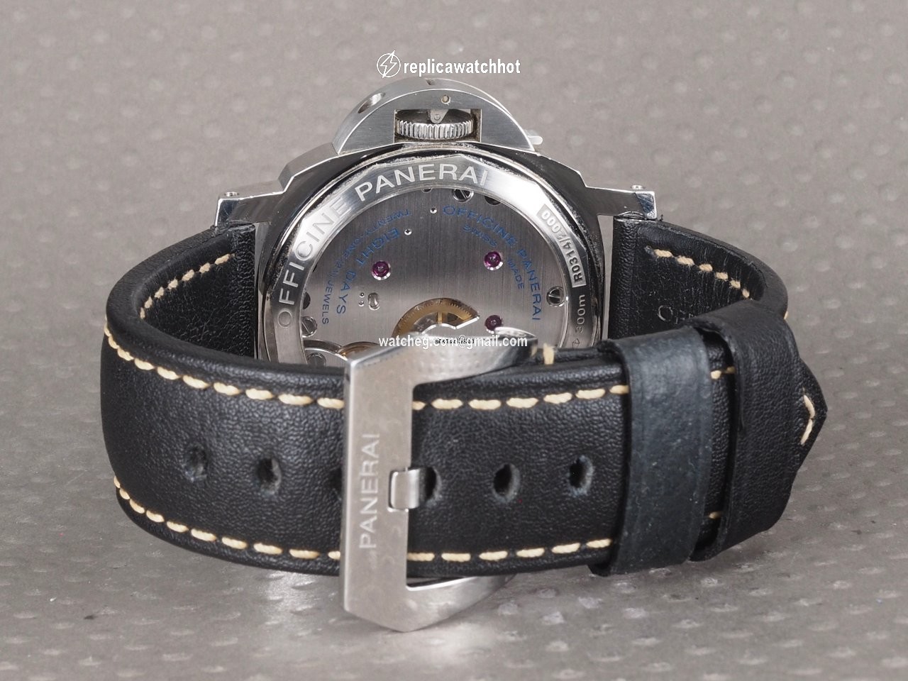 Panerai Luminor Base 8 Days Mens watch Unisex Manual winding Steel PAM 00560 3