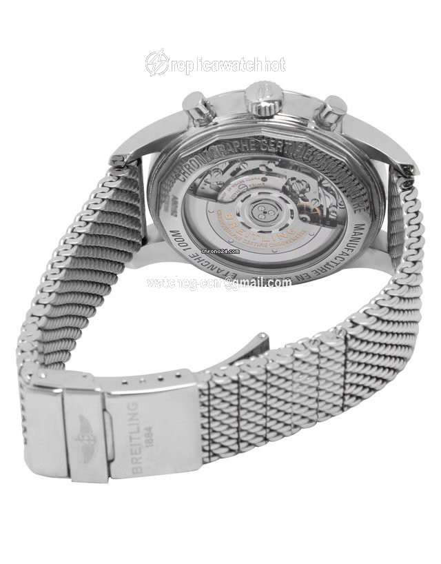 Breitling Transocean Chronograph Mens watch Unisex Automatic Steel AB015212.BF26.154A 3