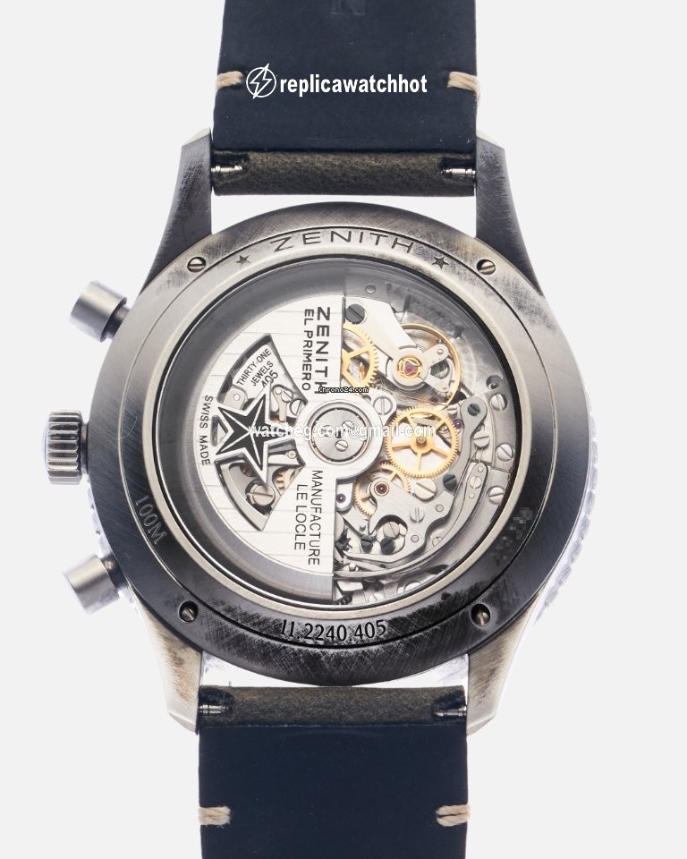 Zenith Pilot Mens watch Unisex Automatic Steel 11.2240.405 21.C773 3