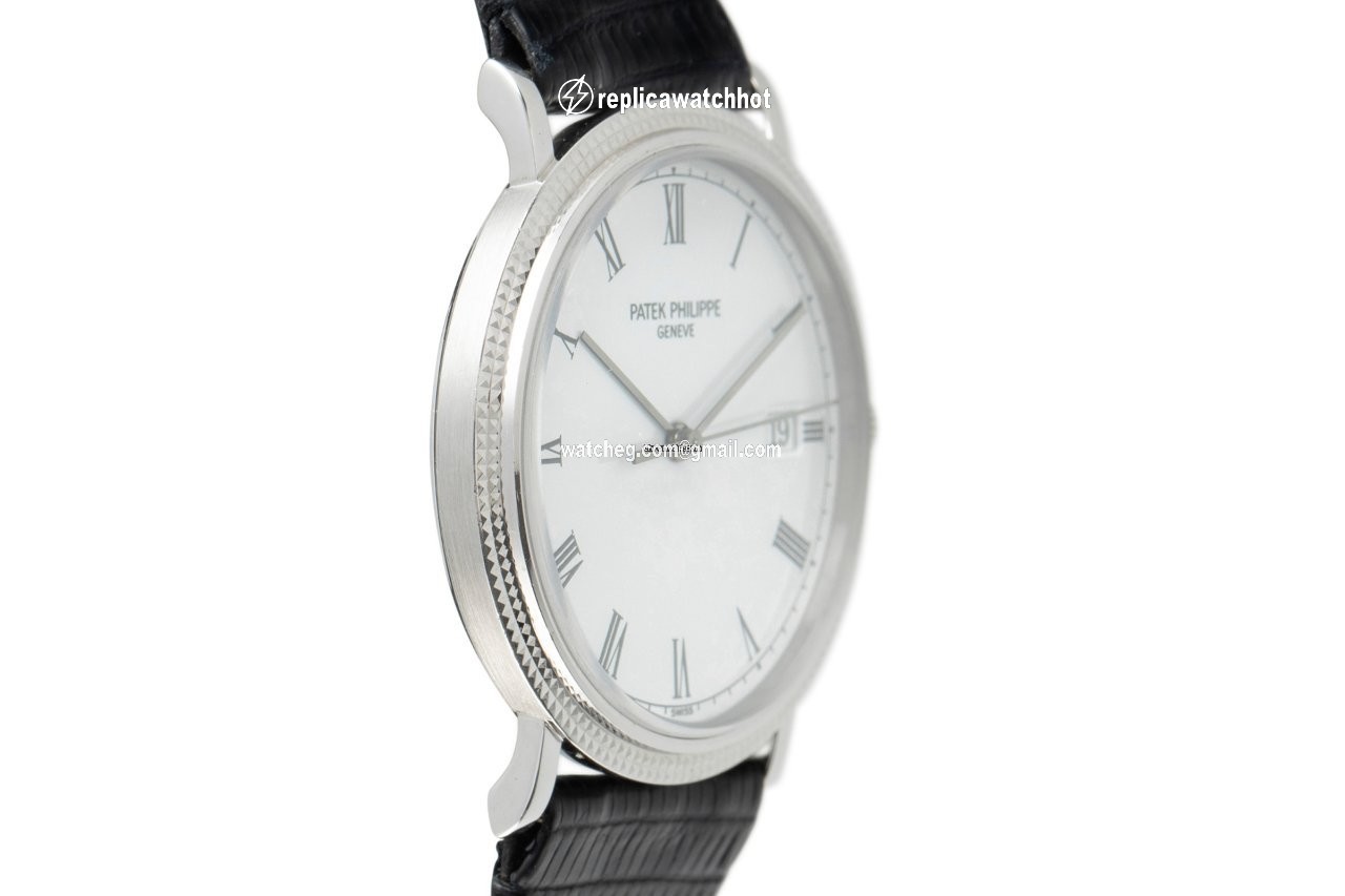 Patek Philippe Calatrava Mens watch Unisex Quartz White gold 3944 3