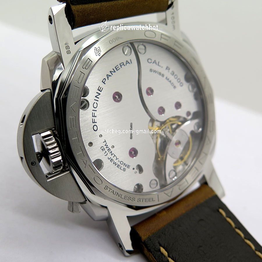 Panerai Luminor 1950 Mens watch Unisex Manual winding Steel PAM 557 3