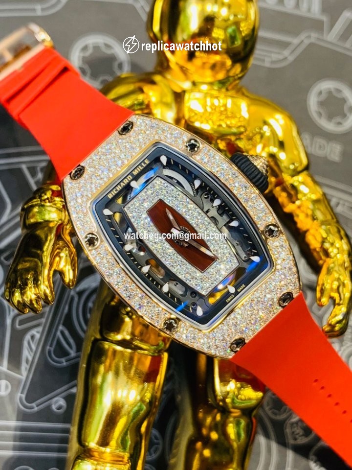Richard Mille RM 07 Womens watch Automatic Rose gold RM07-01 Rose Gold 3