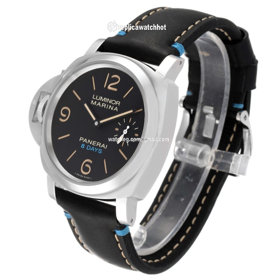 Panerai Luminor Marina 8 Days Mens watch Unisex Manual winding Steel PAM00796 3