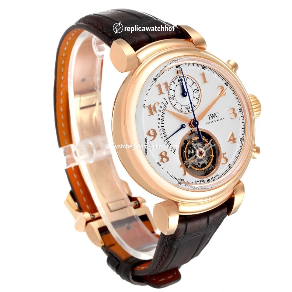IWC Da Vinci Chronograph Mens watch Unisex Automatic Rose gold IW393101 3