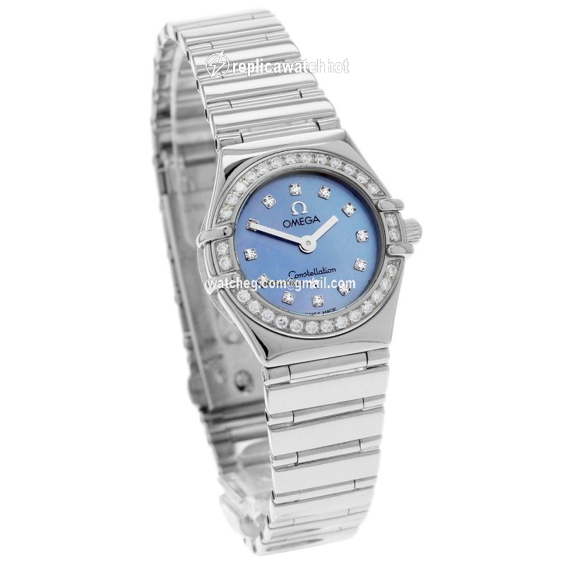 Omega Constellation Ladies Womens watch White gold 1165.77.00 3
