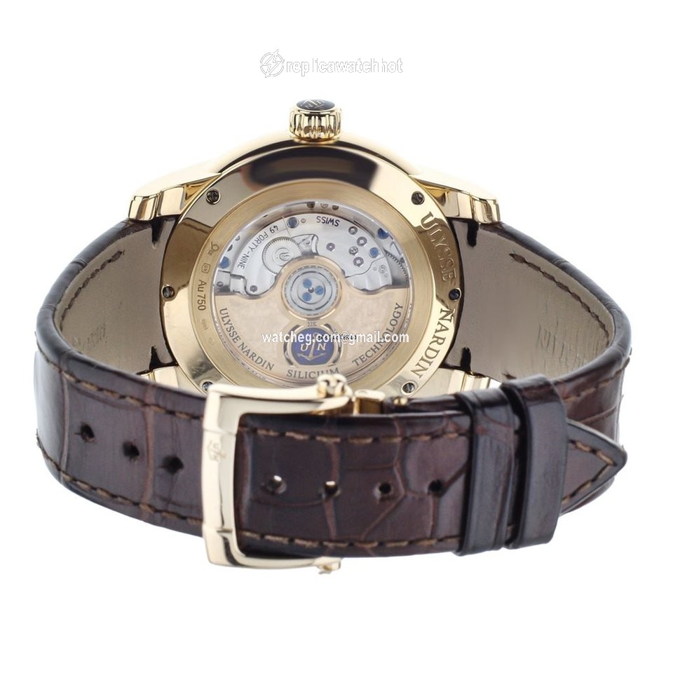 Ulysse Nardin Mens watch Unisex Automatic Rose gold 3346-126 91 3