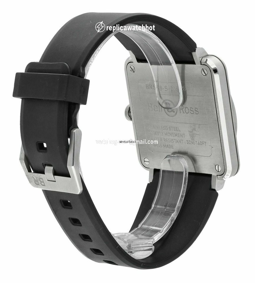 Bell & Ross BR S Quartz Steel BRS-BL-ST SRB 3