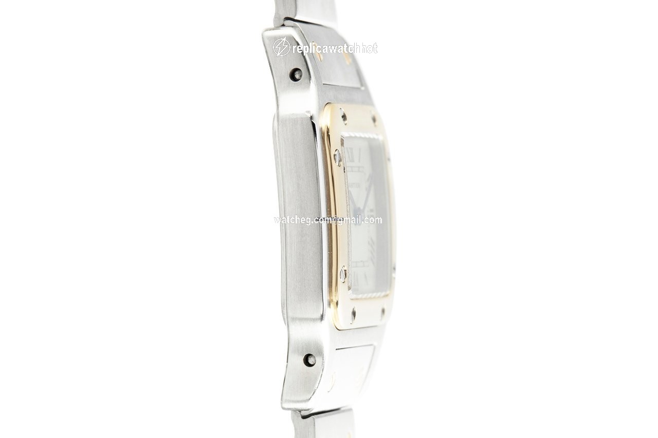 Cartier Santos Galbee Womens watch Quartz Gold Steel 1057930 3