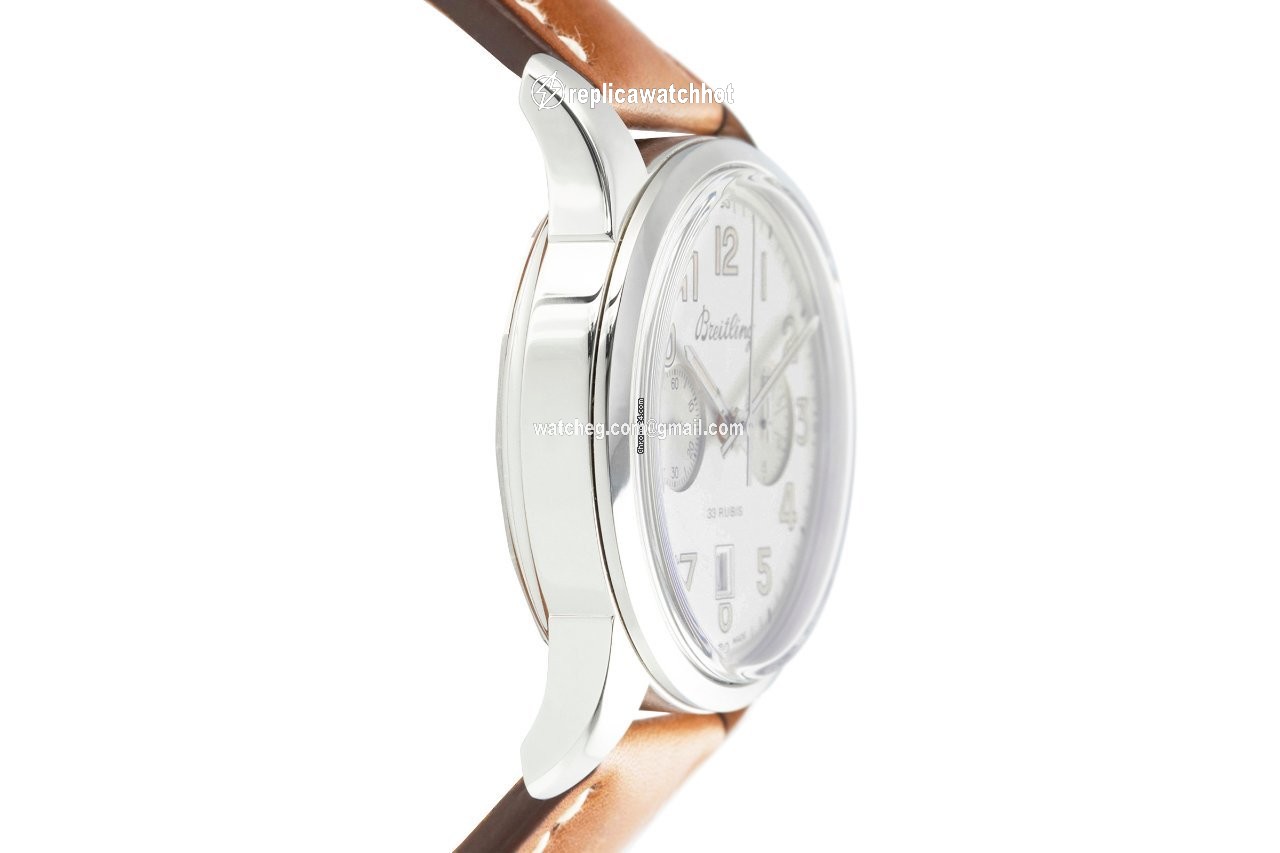 Breitling Transocean Chronograph Mens watch Unisex Manual winding Steel AB1411 3