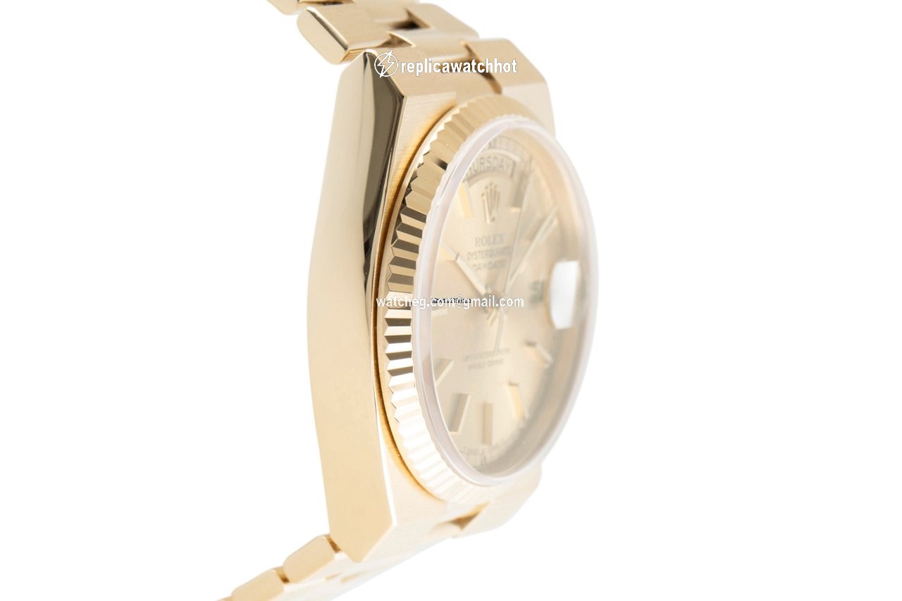 Rolex Day-Date Oysterquartz Mens watch Unisex Yellow gold Automatic 19018 3