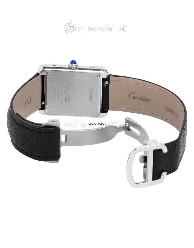Cartier Tank Solo Mens watch Unisex Quartz Steel WSTA0030 3170 3