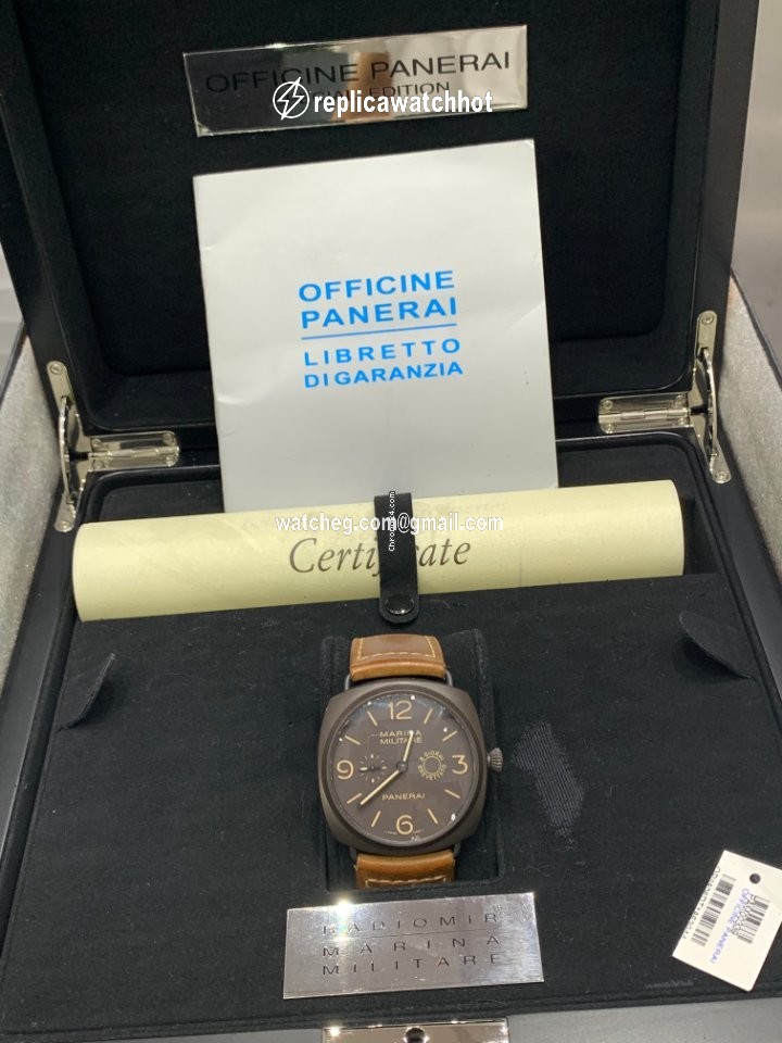 Panerai Special Editions Mens watch Unisex Manual winding Ceramic PAM 00339 3