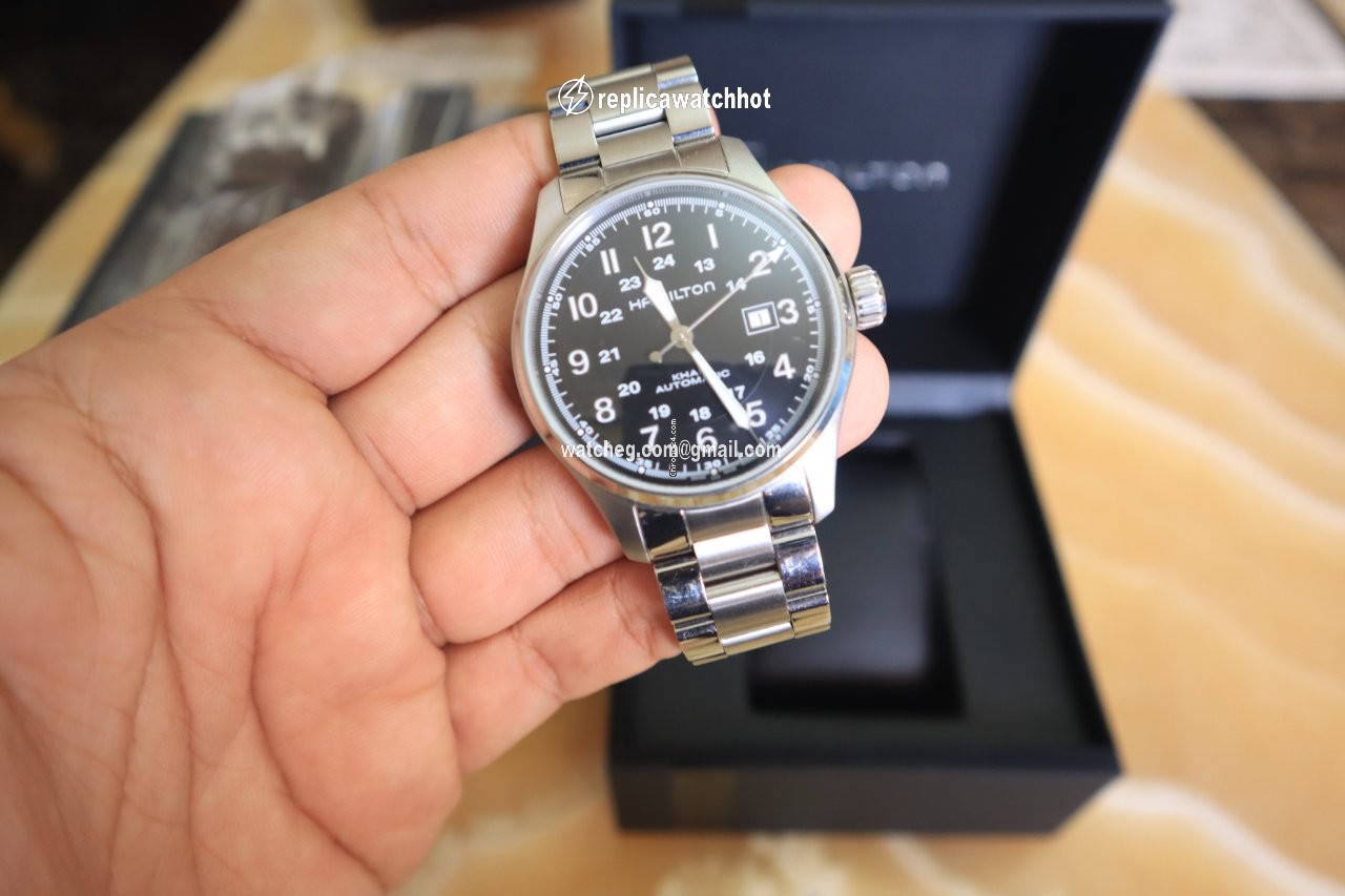 Hamilton Khaki Field Mens watch Unisex Automatic Steel H70625133 3