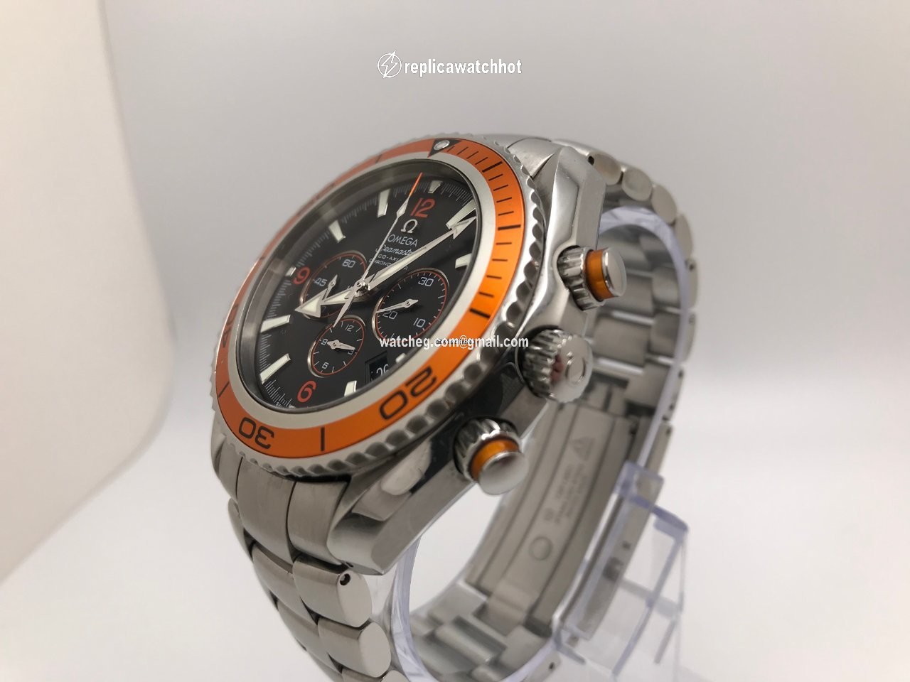 Omega Seamaster Planet Ocean Chronograph Mens watch Unisex Automatic Steel 2218.50.00 3