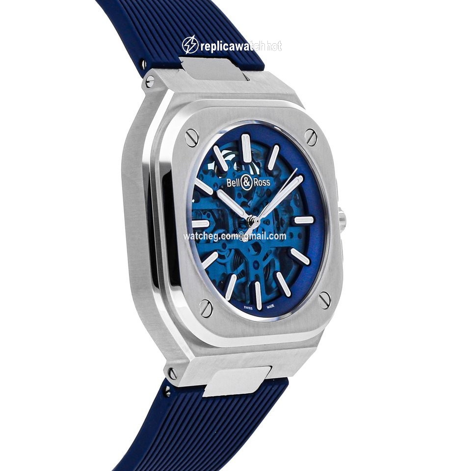 Bell & Ross BR 05 Mens watch Unisex Automatic Steel BR05A-BLU-SKST SRB 3