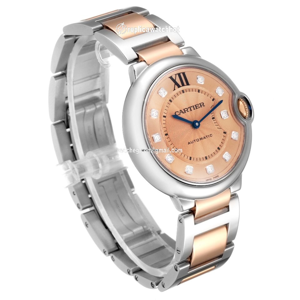 Cartier Ballon Bleu 36mm Womens watch Automatic Steel WE902054 3