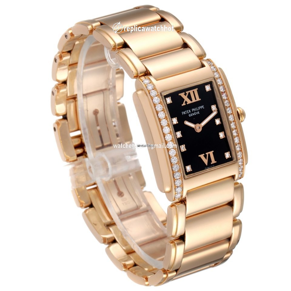 Patek Philippe Twenty~4 Womens watch Quartz Rose gold 4910 11R 3