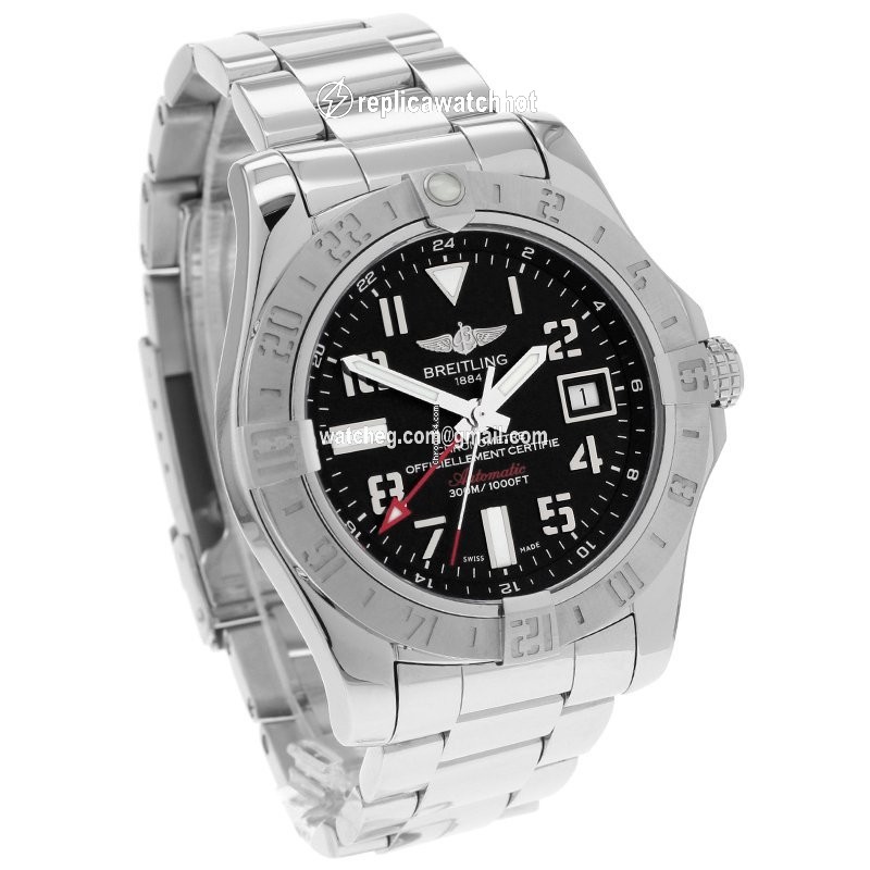 Breitling Avenger II GMT Mens watch Unisex Automatic Steel A32390111B2A1 3