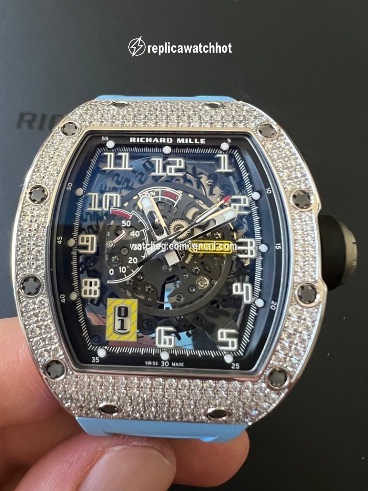 Richard Mille RM 030 Mens watch Unisex Automatic White gold RM30 WG 3