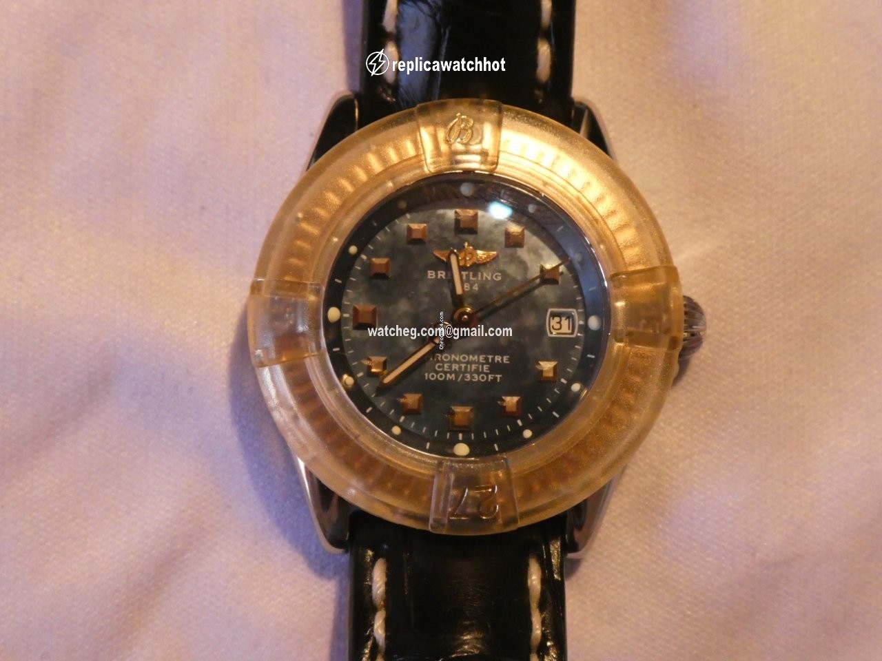 Breitling Callistino Womens watch Quartz Gold Steel D72345 3