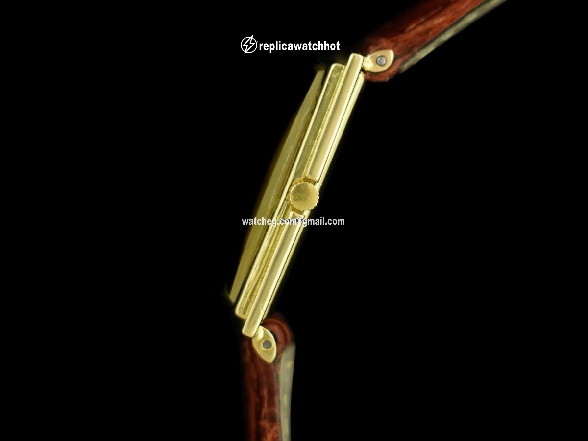 Cartier Mens watch Unisex Manual winding Yellow gold 7974 3