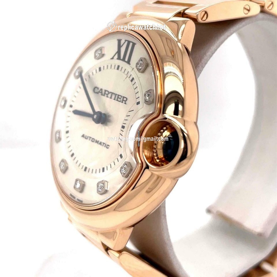 Cartier Ballon Bleu 36mm Automatic Rose gold WE902026 3