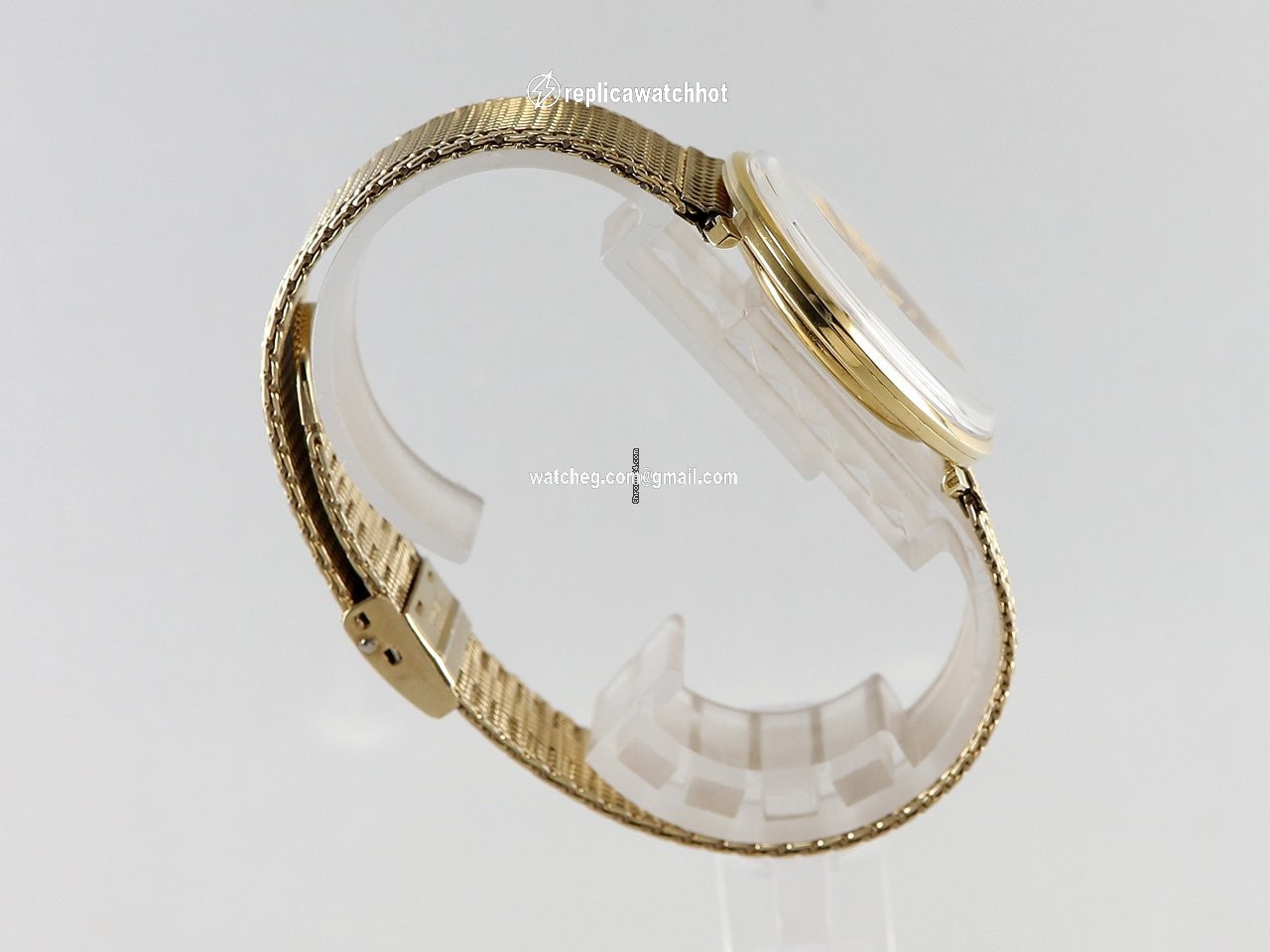 IWC Mens watch Unisex Manual winding Yellow gold 1210 3