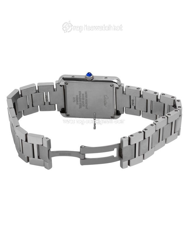 Cartier Tank Solo Mens watch Unisex Quartz Steel W5200013 3170 3