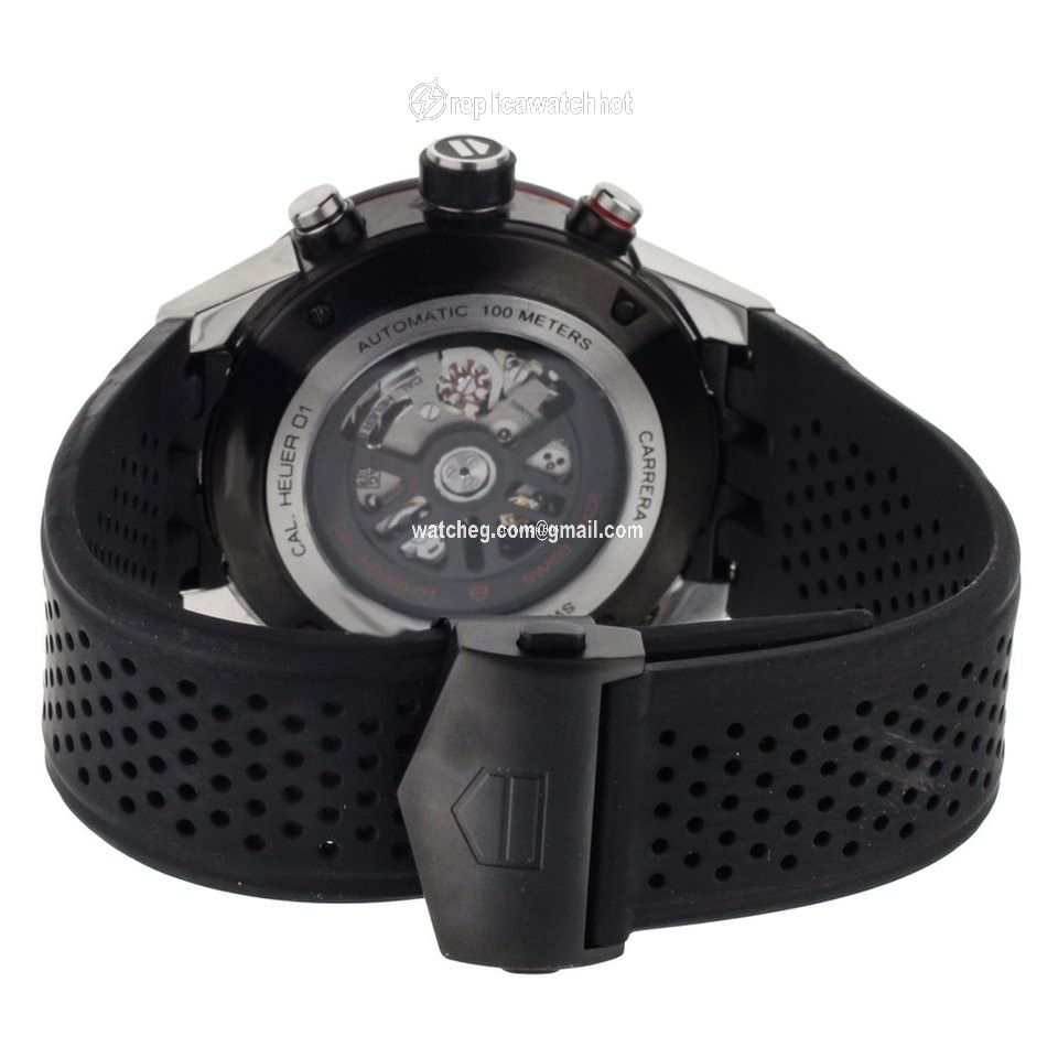 TAG Heuer Carrera Calibre HEUER 01 Mens watch Unisex Automatic Steel CAR2A1Z 3