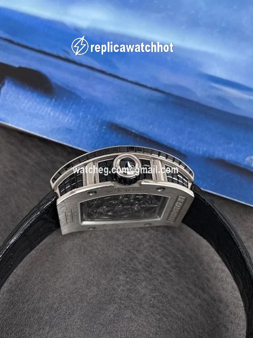 Richard Mille Mens watch Unisex Manual winding White gold RM19 3